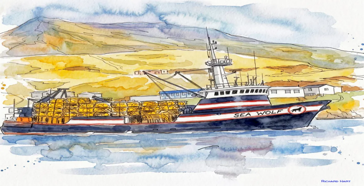F/V Seawolf with Crab Pots
